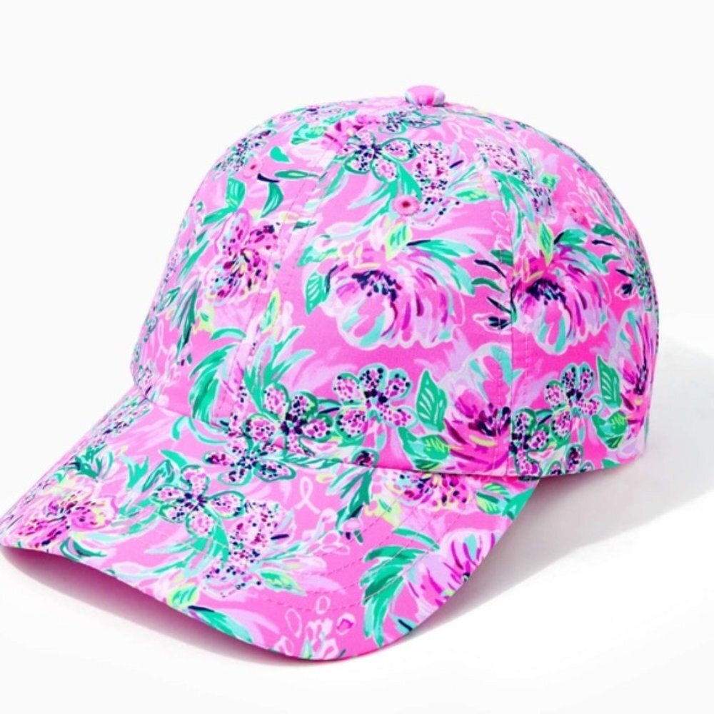 Lilly Pulitzer Run Around Hat Paws for a Cause NWT